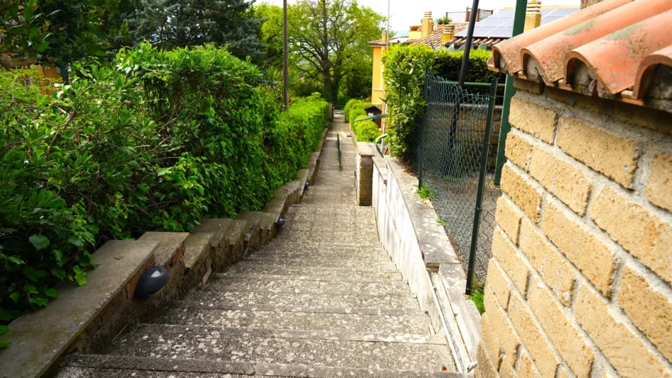 Ingresso pedonale della Jannuzzi House