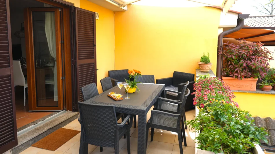 Seconda terrazza superiore esterna Jannuzzi House